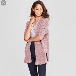 NWT A New Day - oversized open cardigan sweater XS